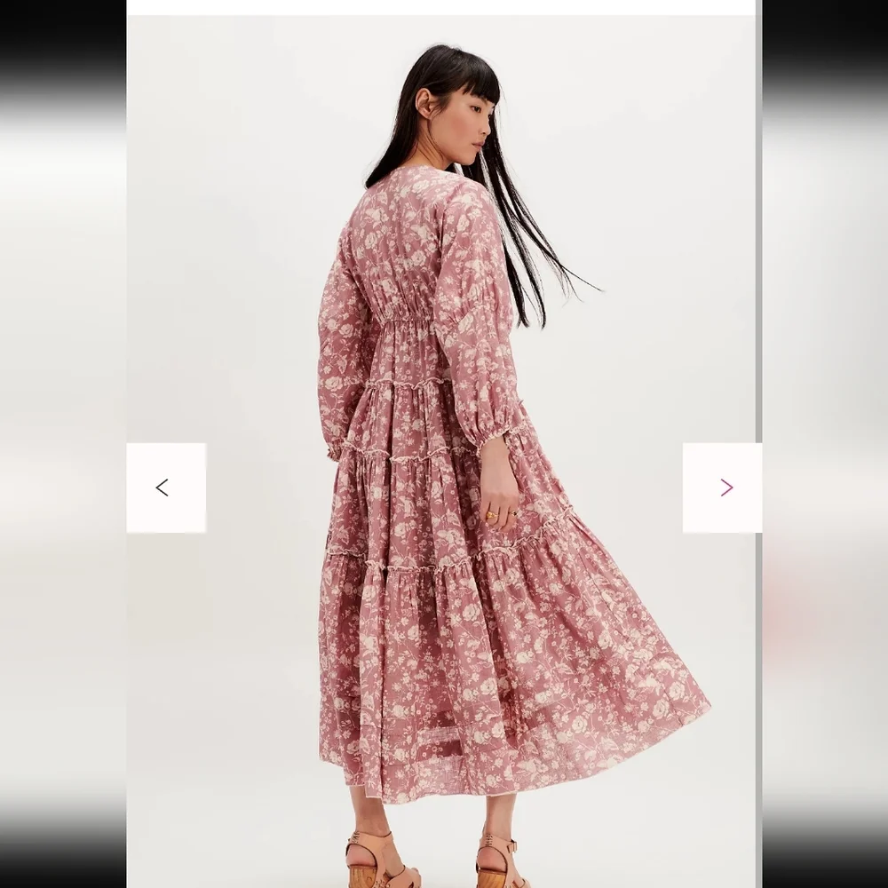 NWT Free People Pappiet Midi Dress - Picture 3 of 7